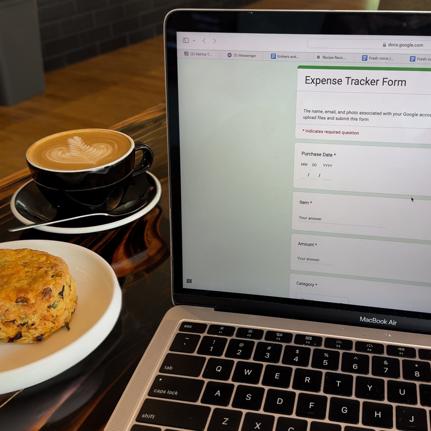 30-Second Google Form Money Tracker