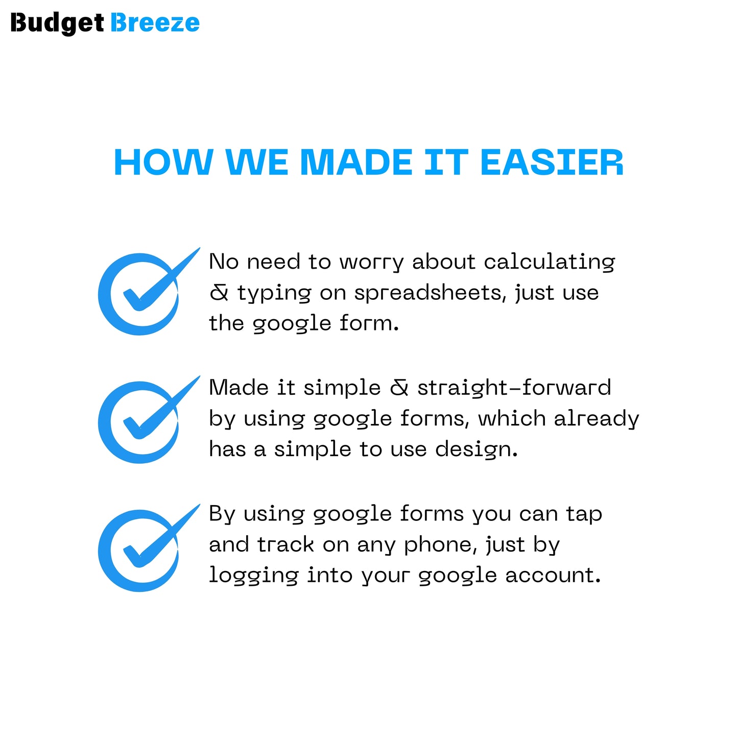 30-Second Google Form Money Tracker