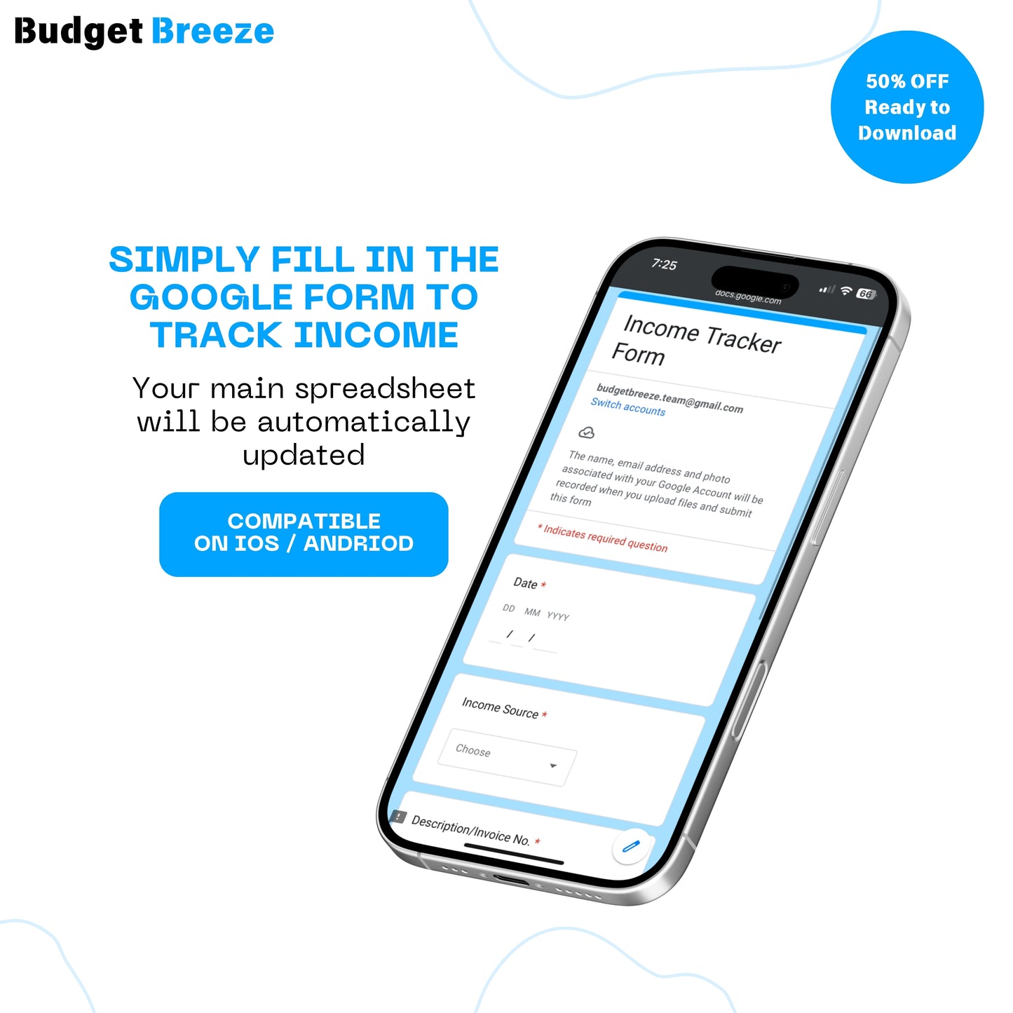 30-Second Google Form Money Tracker