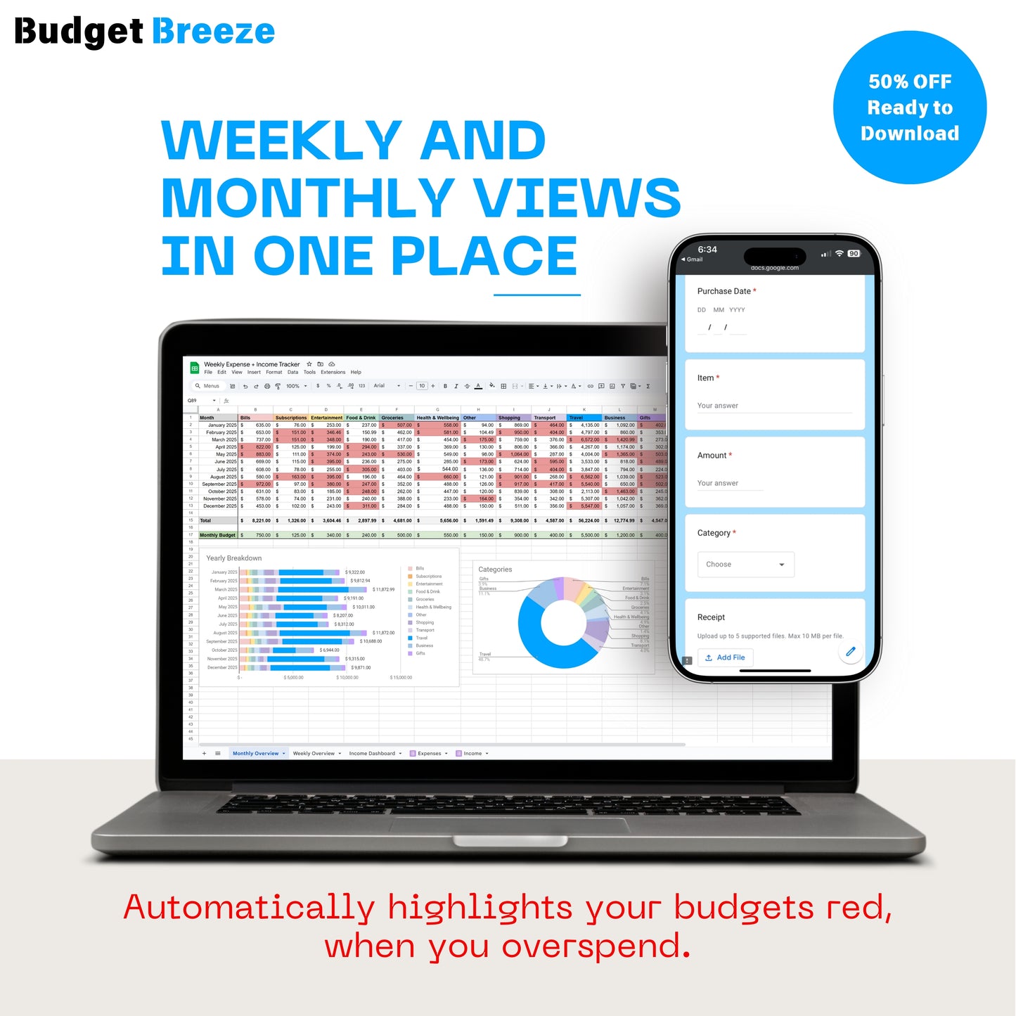 30-Second Google Form Money Tracker